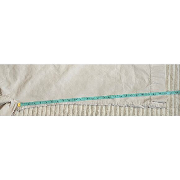 Anthropologie Maeve The Colette Linen Blend High Rise Wide Leg Crop Pants - Picture 12 of 13